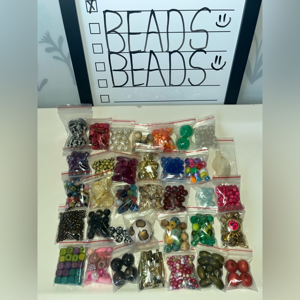 Beads ~ 35 Bags $13